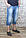 Бриджі чоловічі джинсові Crown Jeans модель 2654 (DN60), фото 5