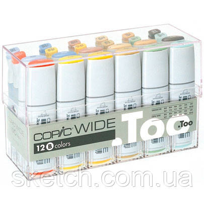 Набір маркерів Copic Wide Set B — 24 шт./пач.