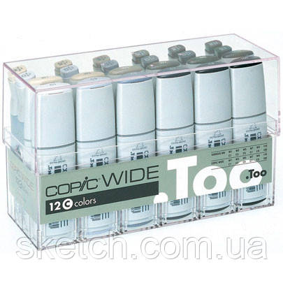 Набір маркерів Copic Wide Set С — 24 шт./пач., фото 1