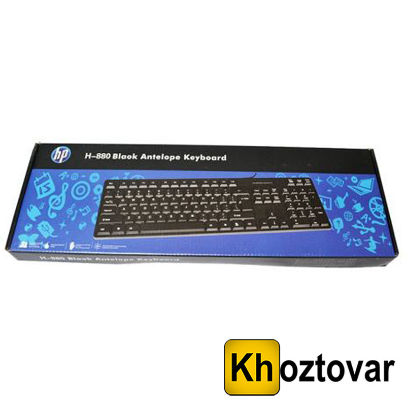 Клавіатура HP H-880 Black