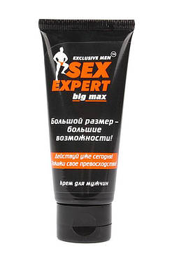 КРЕМ ДЛЯ ЧОЛОВІКІВ "BIG MAX" серія Sex Expert 50г