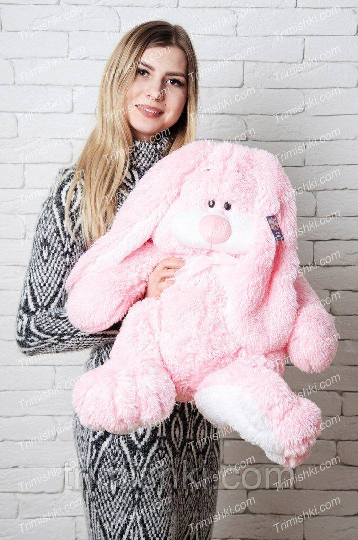 Игрушка Кролик 75 см Розовый - фото 1 - id-p141451940