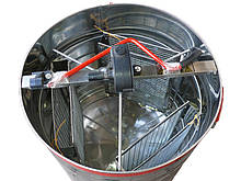 Медогонка 3-х рамкова нержавійка (Чарунка) з поворотними касетами