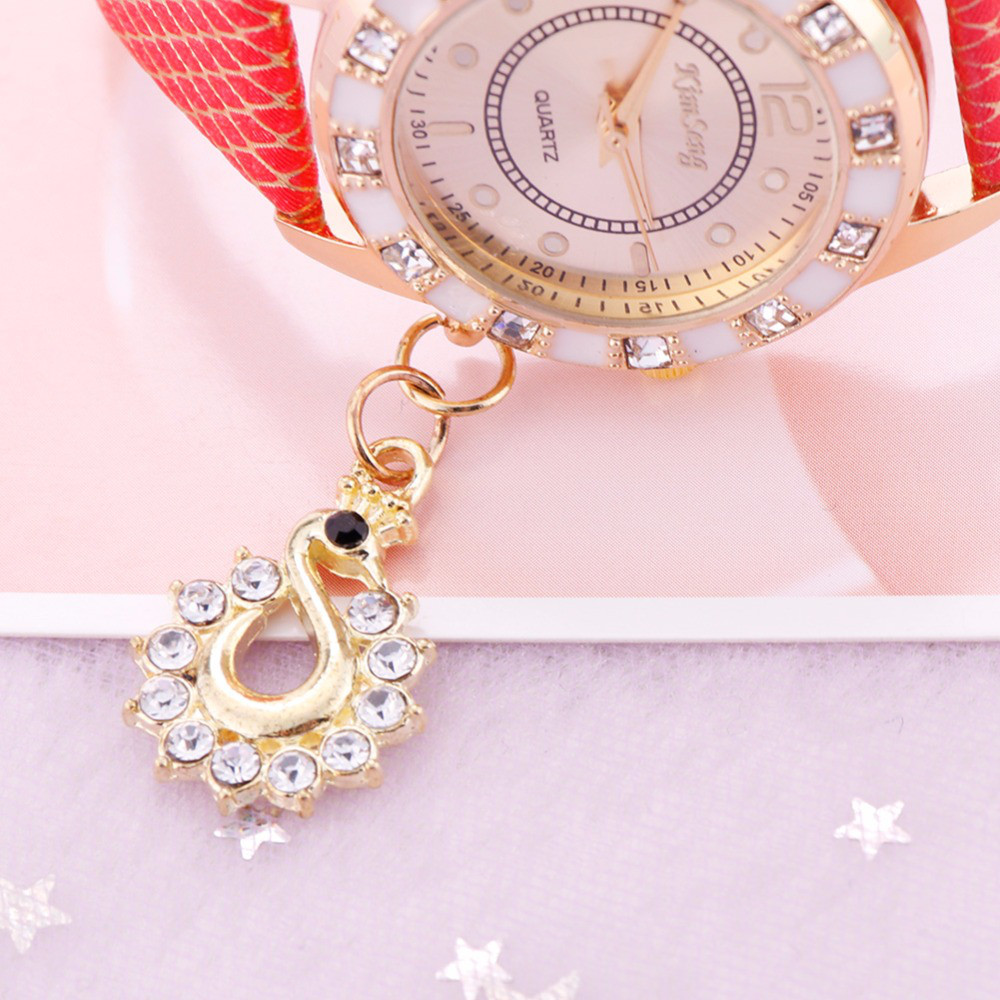 Женские часы KimSeng с подвеской - фото 10 - id-p191621227