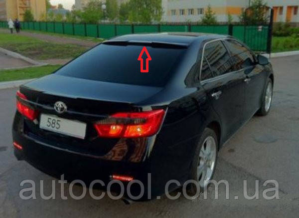 Козирок заднього скла ( бленда, спойлер) Toyota Camry v50/55 2011-2017 г.в. Тойота Камри 50\55, фото 1