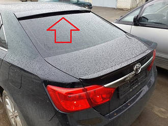 Козирок заднього скла ( бленда, спойлер) Toyota Camry v50/55 2011-2015 г.в. Тойота Камри 50\55