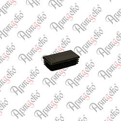 Заглушка прямокутна для труб 20х40 Арт. 62.224