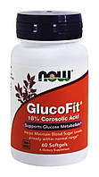 Нормализация сахара и инсулина NOW Foods Glucofit 60 softgels