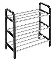 Полиця для взуття 3-ярусна Calgary 699270 чорна