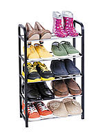 Полиця для взуття 5-ярусна Labrador 699287 чорна
