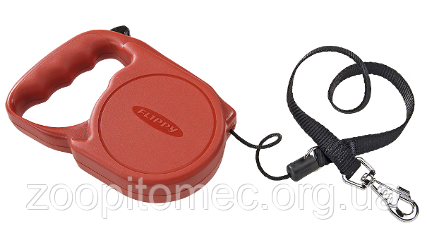 Ferplast FLIPPY Regular Small RED Автоматичний поводок-рулетка для собак зі шнуром
