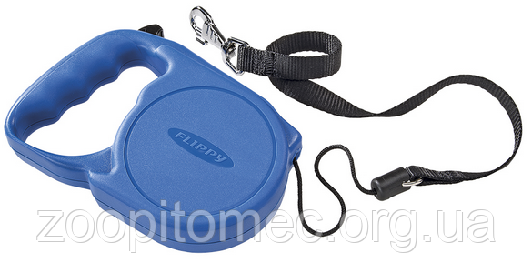 Ferplast FLIPPY Regular LARGE BLUE Автоматичний поводок-рулетка для собак