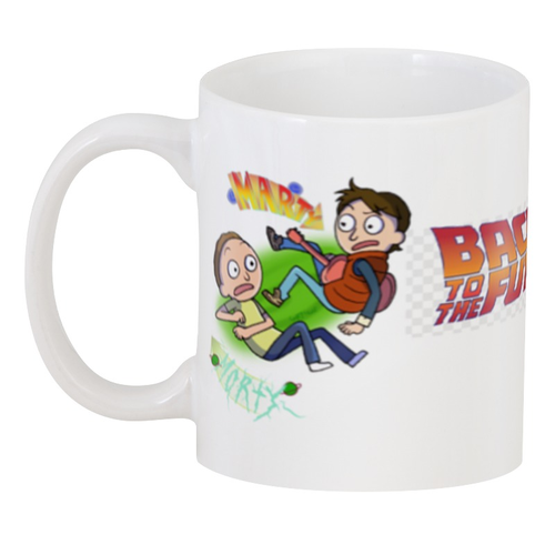 Кухоль Назад в майбутнє Rick-Sanchez Персонажі Rick-and-Morty CP 03.295, фото 1