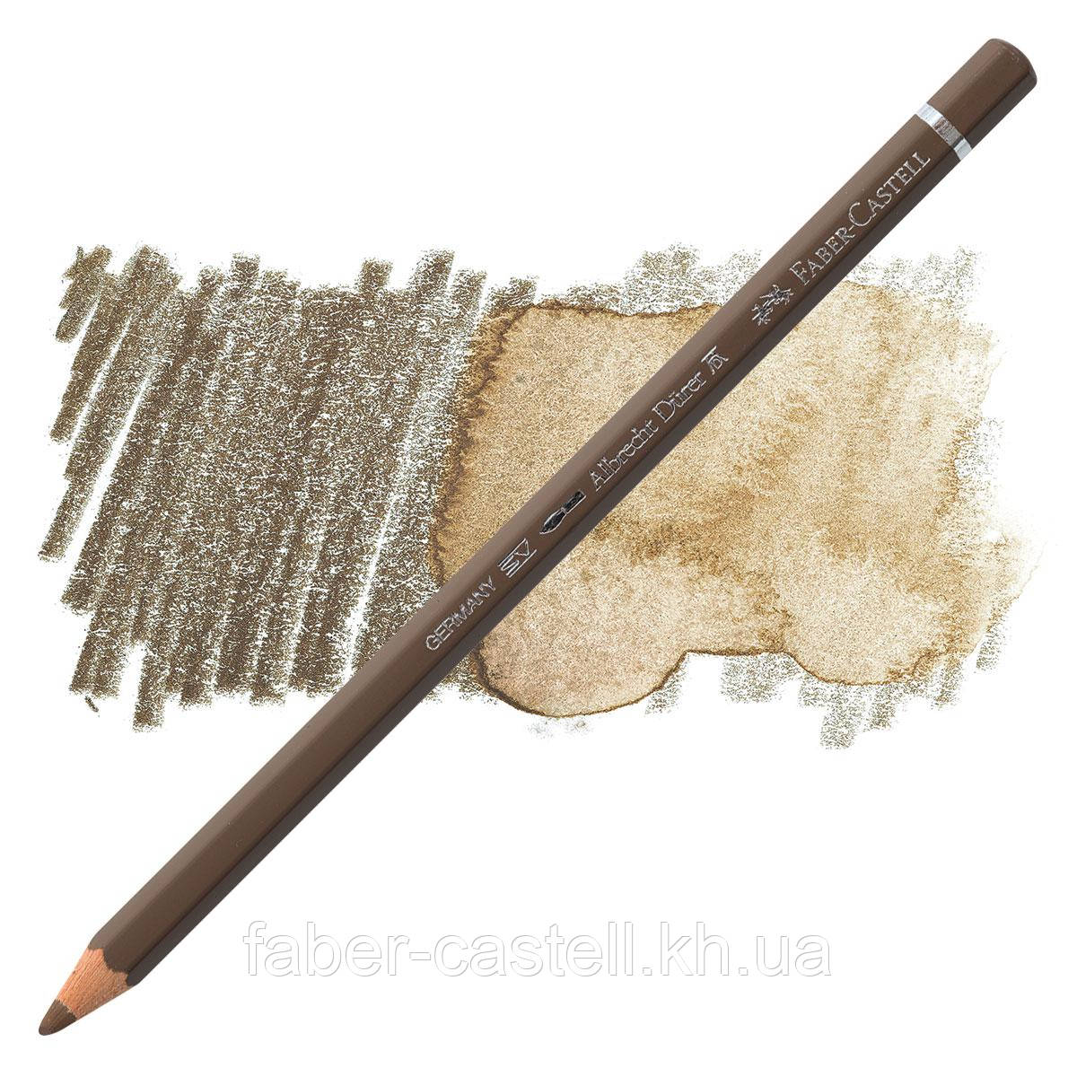 Олівець акварельний кольоровий Faber-Castell Albrecht Dürer колір нуга (Nougat) No178, 117678