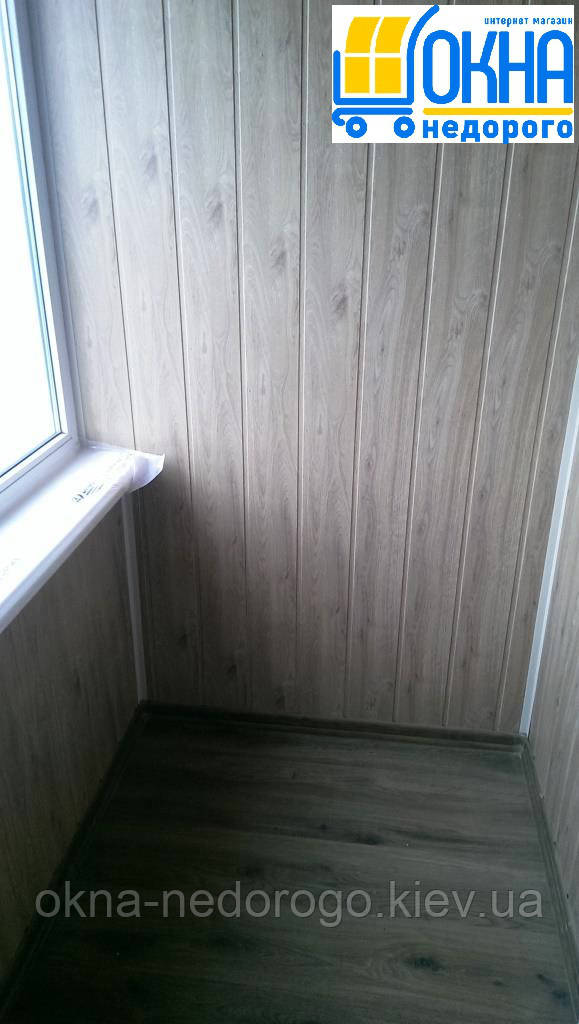 Лоджія під ключ в Києві від Okna Nedorogo