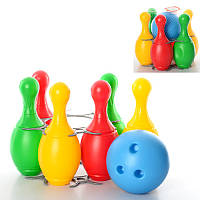 Дитячий набір для гри в боулінг 2 ТехноК 2919, (кеглі та шар)