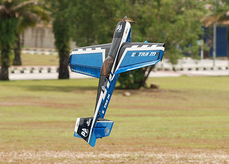 Літак радіокерований Precision Aerobatics Extra MX 1472мм KIT (синій), фото 3
