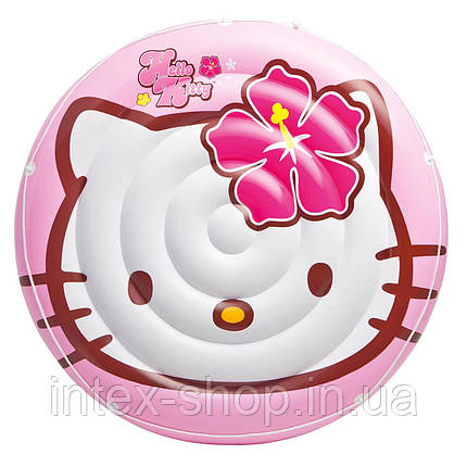 Дитячий надувний плотик Intex 56513 "Hello Kitty" (137 см), фото 3