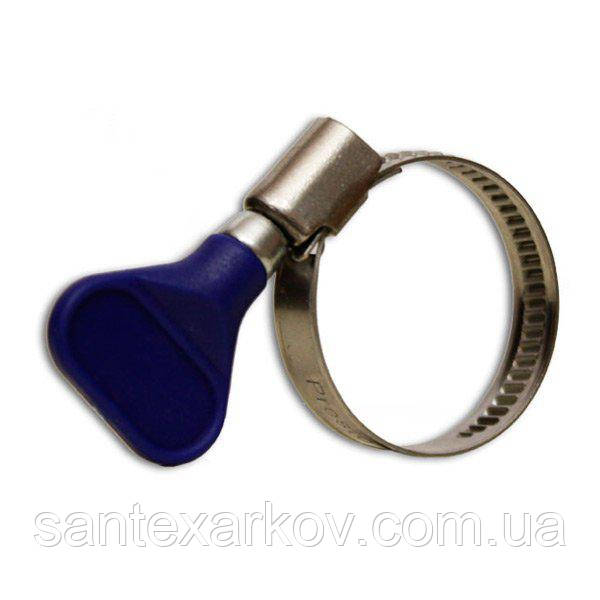 Хомут из нержавейки ХОМУТЫ С БАБОЧКОЙ (ID#704455216), цена: 22 ...