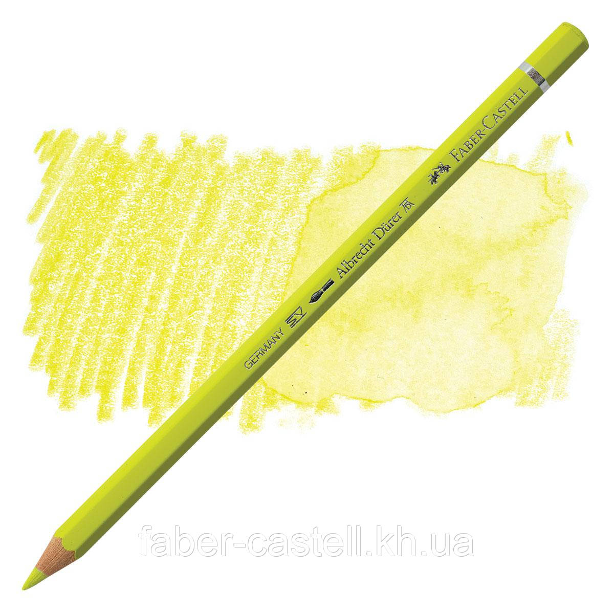 Олівець акварельний кольоровий Faber-Castell A. Dürer кадмієвий лимонний жовтий (Cadmium Yellow Lemon) №205