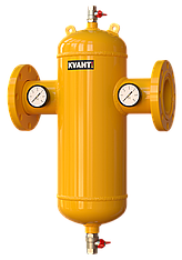 Сепаратор шламу дешламатор DTF-50 муфтовий Ду50 16bar KVANT Dis DiRT