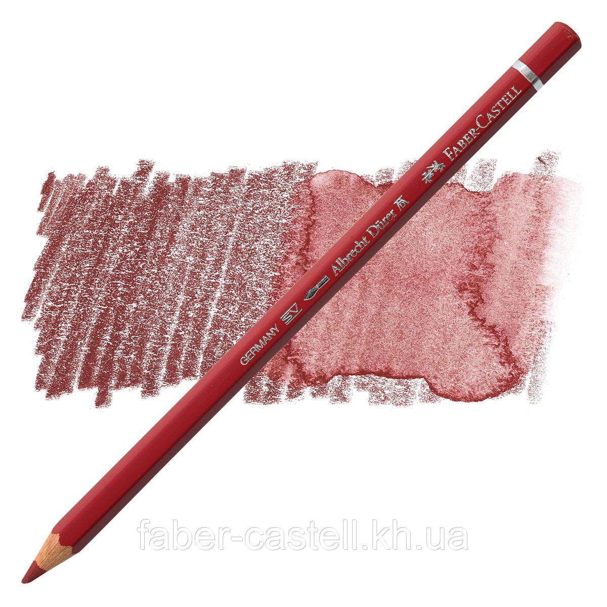 Олівець акварельний кольоровий Faber-Castell Albrecht Dürer колір кадмієвий червоний (Middle Cadmium Red) №217, 117717