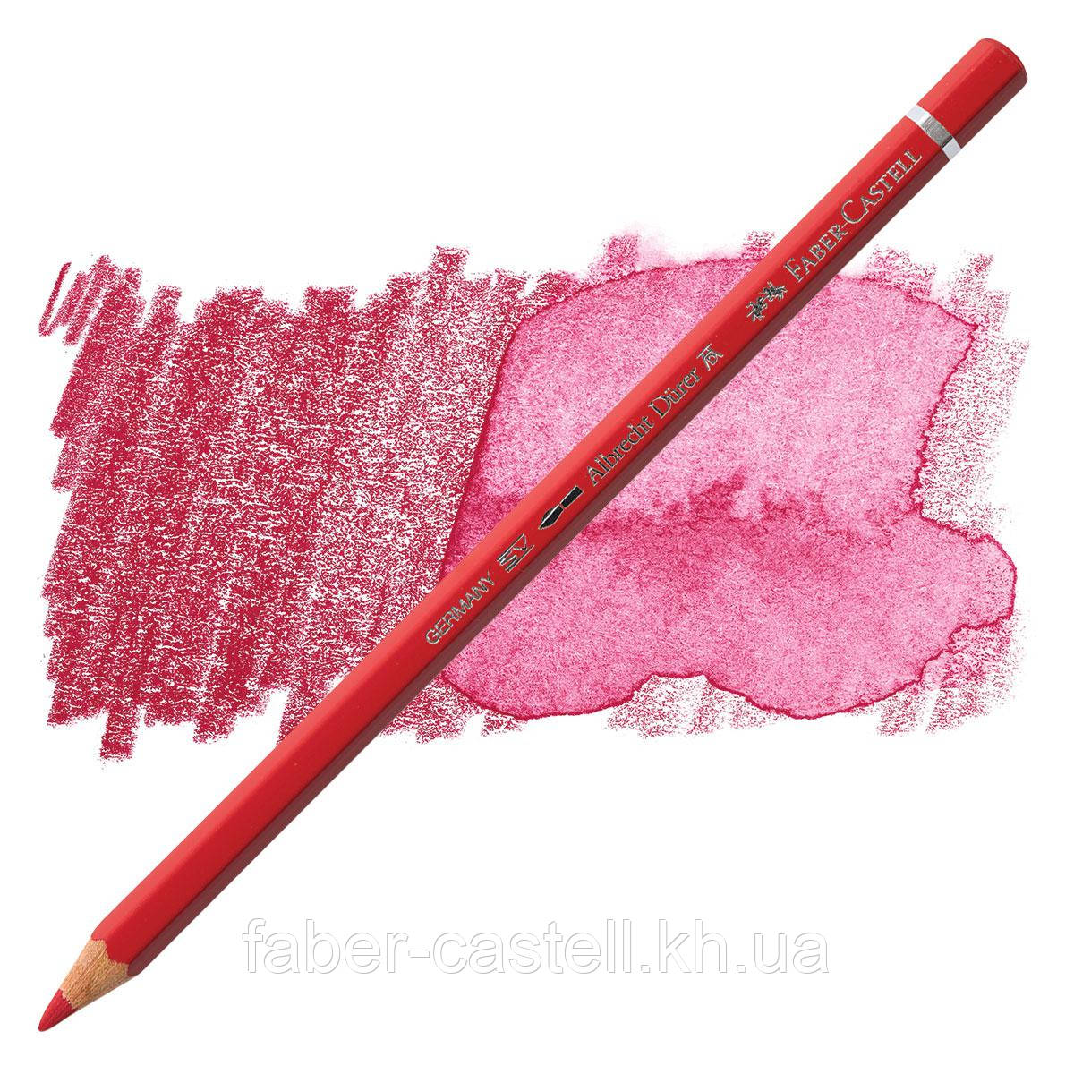 Олівець акварельний кольоровий Faber-Castell Albrecht Dürer колір багряний (Deep Scarlet Red) №219, 117719
