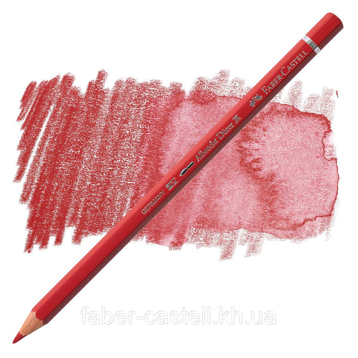 Олівець акварельний кольоровий Faber-Castell Albrecht Dürer колір червоний (Deep Red) № 223, 117723