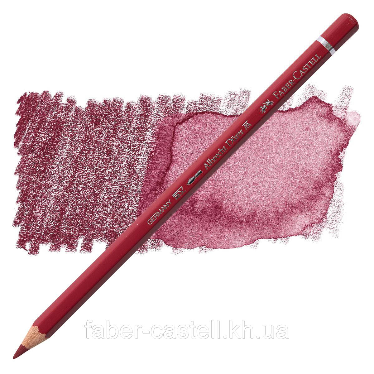 Олівець акварельний кольоровий Faber-Castell Albrecht Dürer колір темно-червоний (Dark Red) № 225, 117725