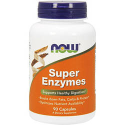 Ферменти NOW Foods Super Enzymes 90 caps