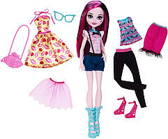 Лялька Draculaura Monster High стильні образи Lots of Looks