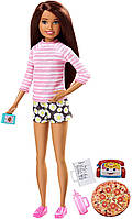 Кукла Барби cкиппер няня набор пицца / Barbie Skipper Babysitting Doll Playset Pizza