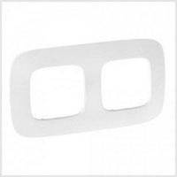 Рамка на 2 поста Legrand Valena Allure Тиснення Біле 754372