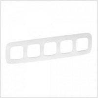 Рамка на 5 постів Legrand Valena Allure Тиснення Біле 754375