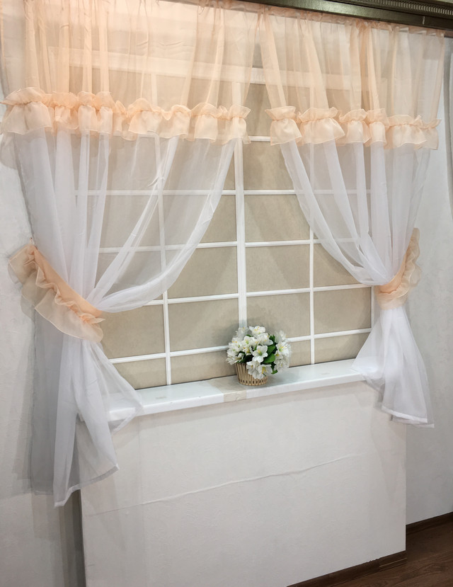  #шторыдлякухни, #кухонныешторы, #занавескинакухню, #ламбрекенкухонный