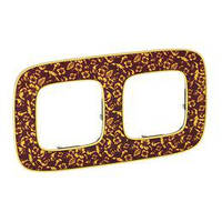 Рамка на 2 поста Legrand Valena Allure Бароко Пурпур 754442