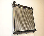 Радіатор охолодження двигуна Mercedes T1 207D, 208D, 209D, 210D, 308D, 310D, 407D, 409D, 410D OM601 / OM611, фото 3