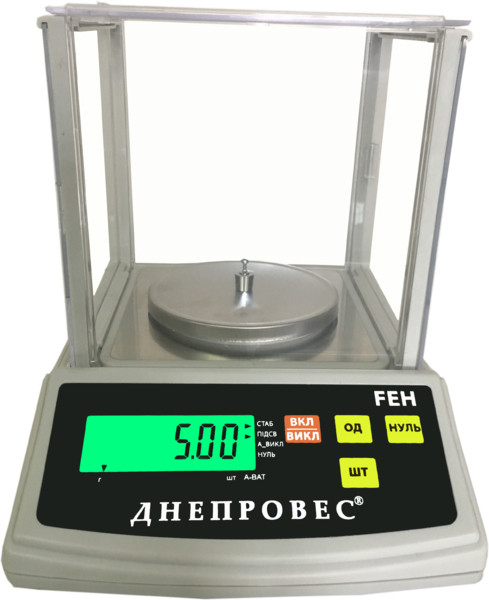 Лабораторні ваги FEH-300 (0,01 грам)