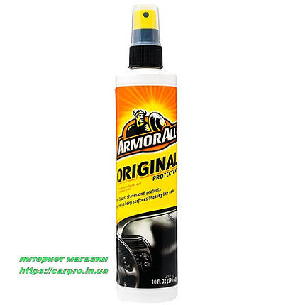 Поліроль - очищувач для приладової панелі і салону гелевий Armor All Protectant Gel 295ml, фото 2