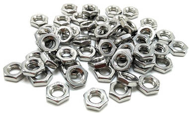 Гайка нержавіюча М24 низька DIN 439, DIN 936, ГОСТ 5916-70