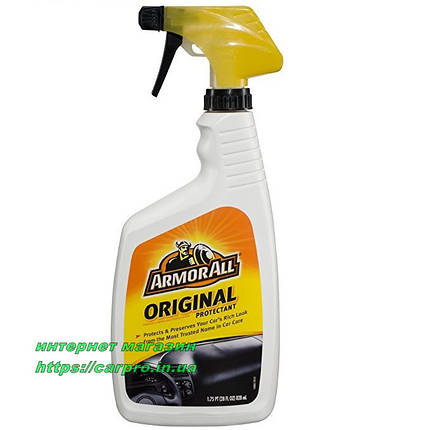 Поліроль - очищувач для приладової панелі і салону гелевий Armor All Protectant Gel 828ml, фото 2