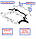 Втулка стабілізатора переднього поліуретан HYUNDAI Accent III (MC) Хюнтай Акцент ОЕ 54812-1G100, фото 4