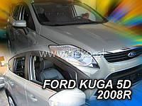 Дефлекторы окон (ветровики) Ford KUGA 5D 2008р-> 4шт (Heko)