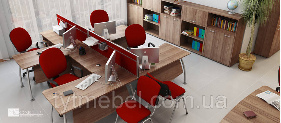 Офисная мебель Техно-плюс 1 офисный стол - фото 6 - id-p43531994