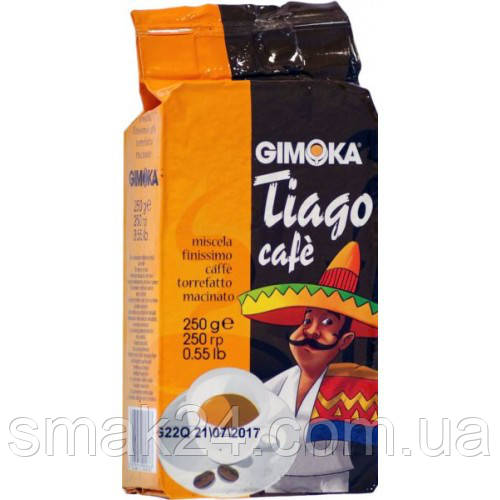 Кава мелена Gimoka Tiago cafe Італія 250г