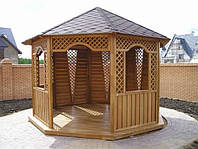 Будівництво альтанки в саду