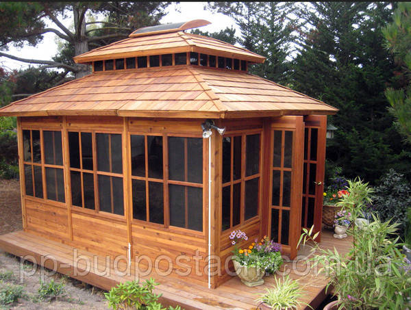 Будівництво альтанки в саду Будівництво альтанки в саду