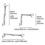 Настінний світильник Tolomeo Micro Wall, ARTEMIDE, фото 3