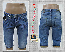 Шорти чоловічі джинсові молодіжні блакитного кольору Туреччина