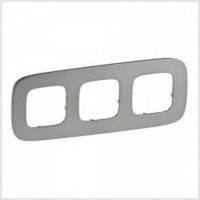 Рамка на 3 посади Legrand Valena Allure Полірована Сталь 755503